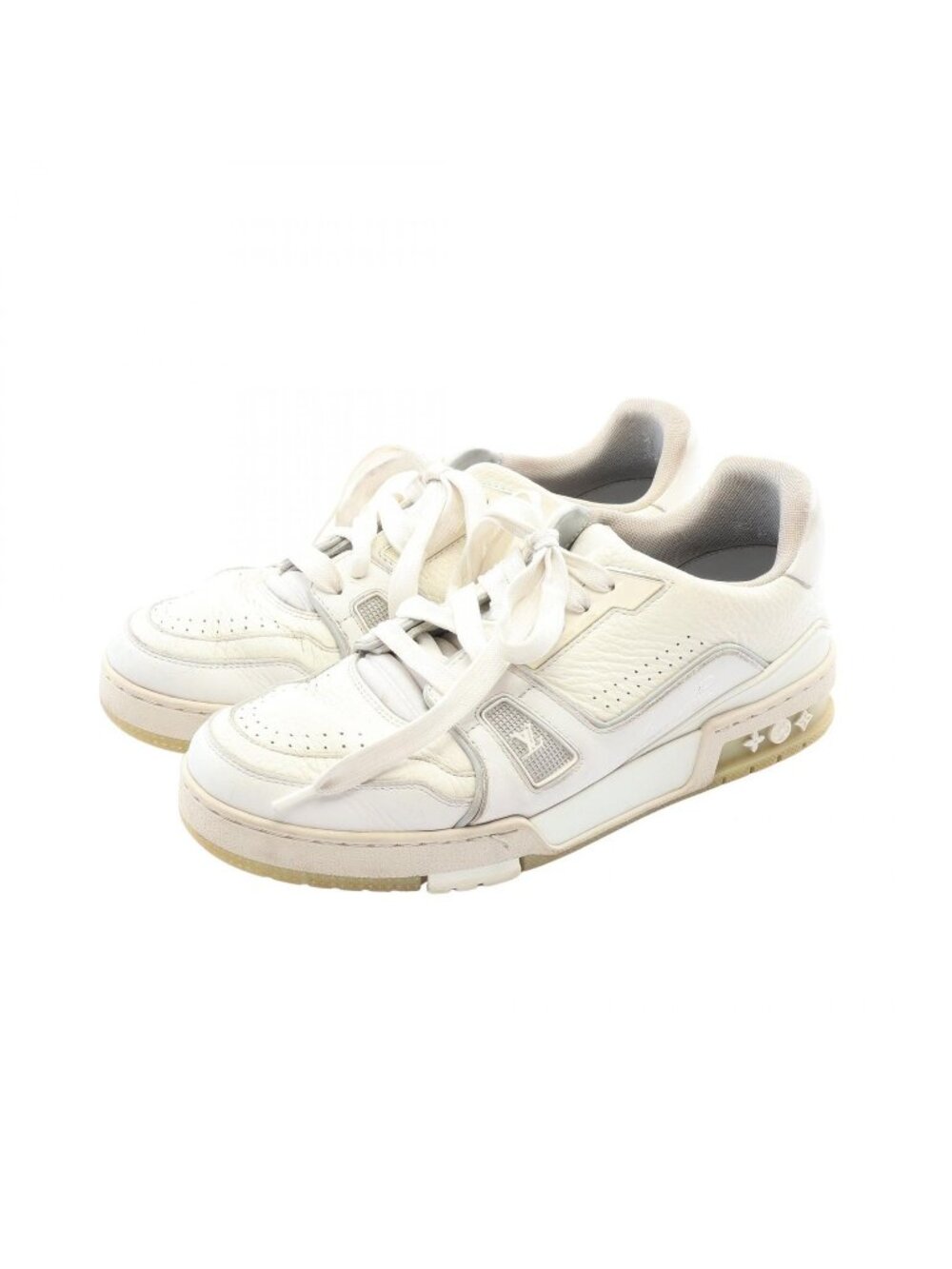 Louis Vuitton Sneakers LV Trainers White Leather
